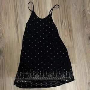 Elegant Black Backless Dress